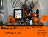 HALLOWEEN | Photo Booth Sign | Selfie Station Sign | Party Photo Booth | Instant Download