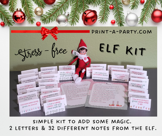 ELF KIT | Stress Free Elf Kit | Christmas | Holiday Elf | Christmas Elf Activity