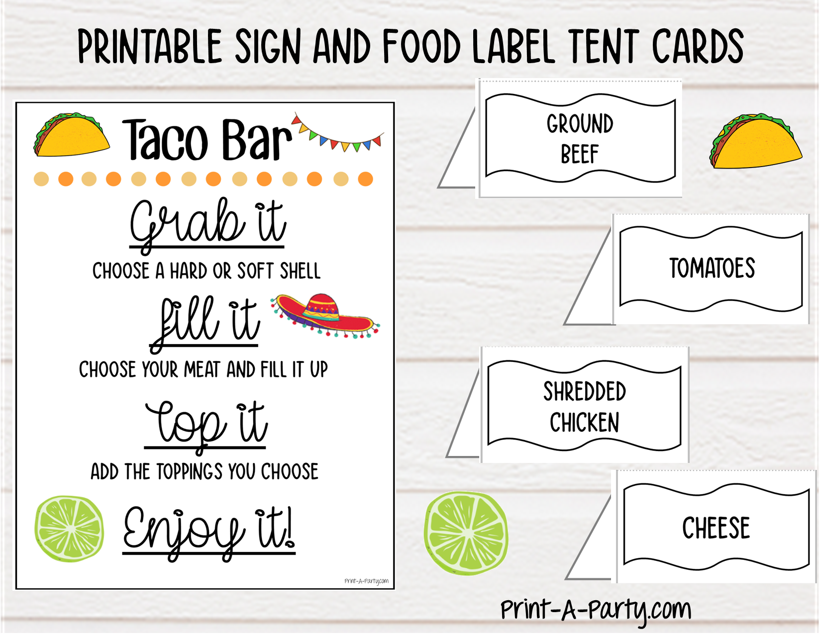 Printable TACO BAR Setup in CHALKBOARD | Make your own Tacos Sign | Taco Bar Station | DIY Taco Bar | Food Station for Party | Food Bar for Party | 4th printable-taco-bar-setup-in-chalkboard-make-your-own-tacos-sign-taco-bar-station-diy-taco-bar-food-station-for-party-food-bar-for-party-4th