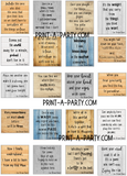 PLANNER STICKERS: Zac Brown Band Lyrics | Boxes | INSTANT DOWNLOAD Fits a variety of planners!