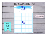GAMES for Baby Shower | Twin Boys Baby Shower Theme | Baby Shower Games | INSTANT DOWNLOAD